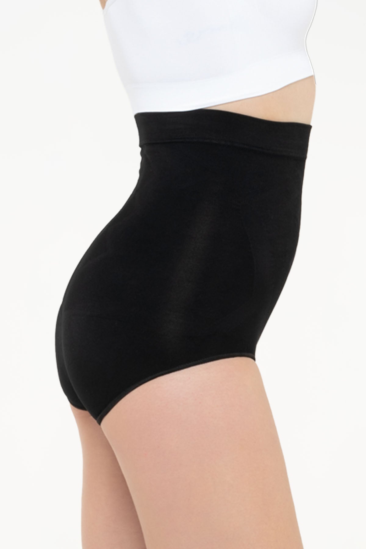 Yüksek Bel Slip Korse – Şekillendirici & Dikişsiz Tasarım