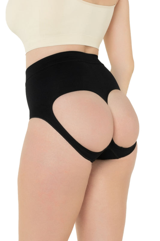 Düşük Bel Popo Açık Slip Korse - Şekillendirici ve Konforlu Korse