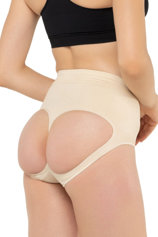 Düşük Bel Popo Açık Slip Korse - Şekillendirici ve Konforlu Korse